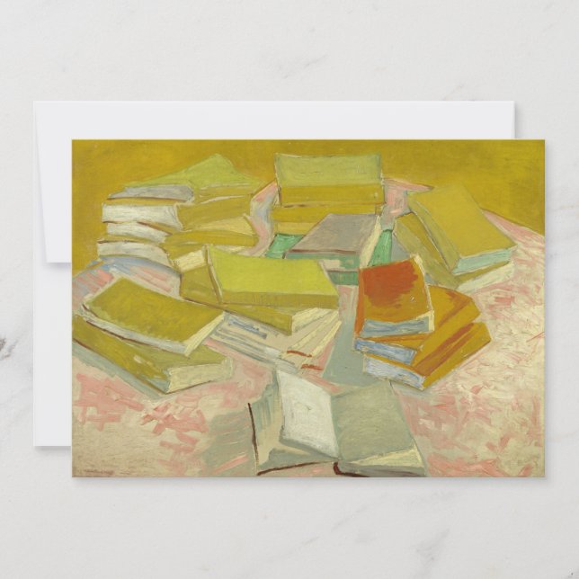Carte Les pôles des romans français | Vincent van Gogh (Devant)