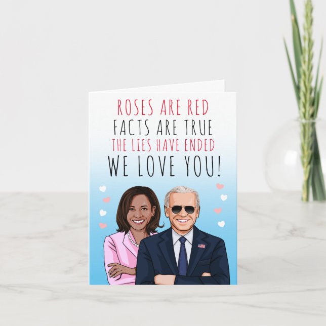 Carte Les roses sont rouges les faits sont vrais Saint-V (Devant)