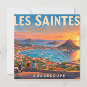 CARTE LES SAINTES GUADELOUPE