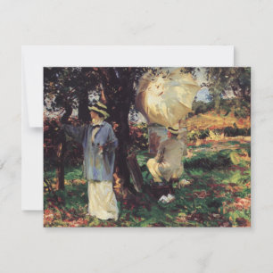 Carte Les Sketchers de John Singer Sargent