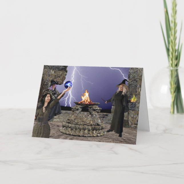 Carte Les soeurs étranges font un sort (Devant)