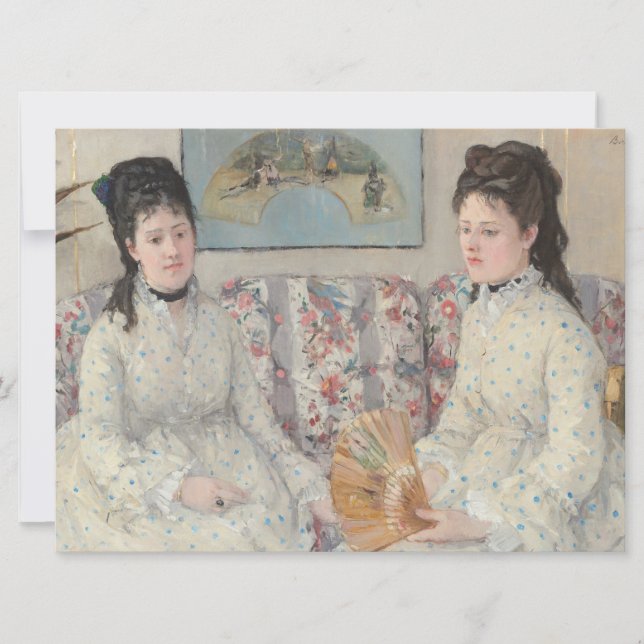 Carte Les Soeurs (par Berthe Morisot) (Devant)