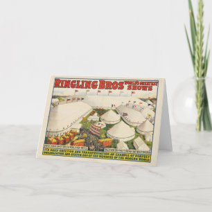 Carte Les Sonneries. Cirque