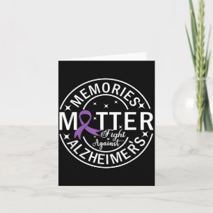 Carte Les souvenirs luttent contre Alzheimer