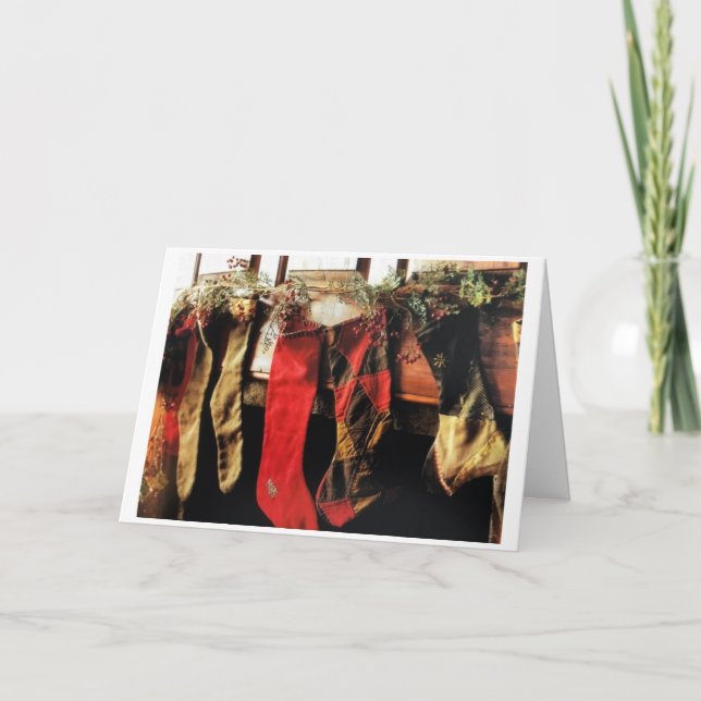 CARTE **LES STOCKES SONT DE LA FAIM** JOYEUX NOËL (Devant)