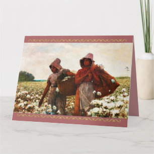 Carte Les tombereaux de coton de Winslow Homer