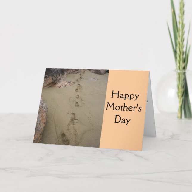 Carte Les traces de la mère dans la vie (Devant)