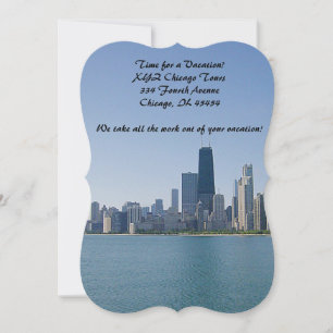 Carte Les visites personnalisées de Chicago Skyline