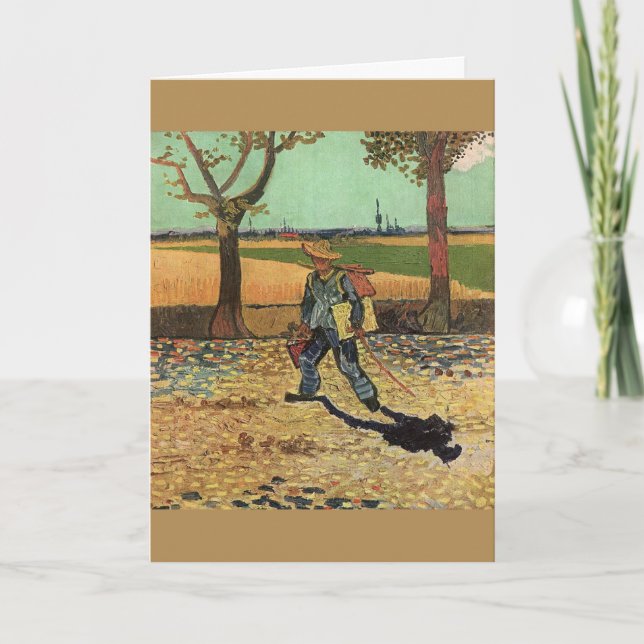 Carte Les voeux d'anniversaire de l'artiste (Devant)