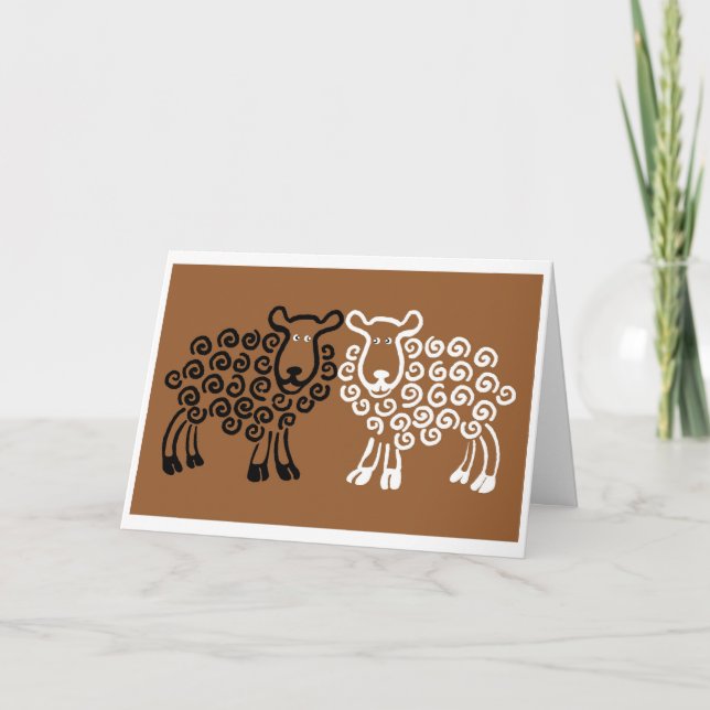 Carte Les yeux du mouton (Devant)