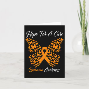 Carte L'Espoir D'Une Leucémie Beurre Cure Cancer Du Sang