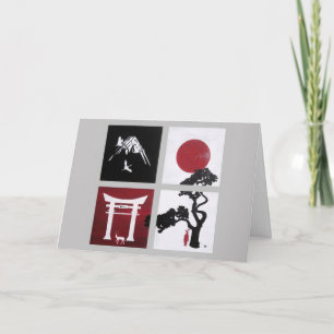 Carte L'esprit japonais Peinture par Alfred Fox