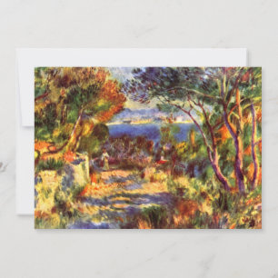 Carte L'Estaque par Pierre Renoir, Impressionnisme Vinta