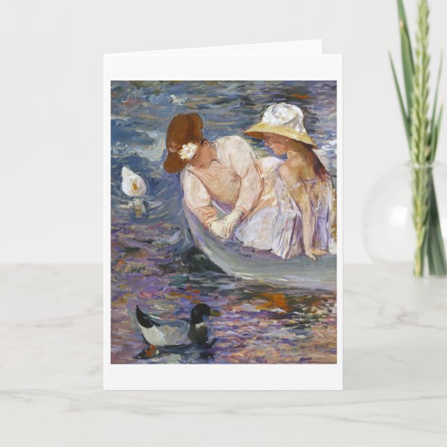 Carte L'été, Mary Cassatt (Devant)