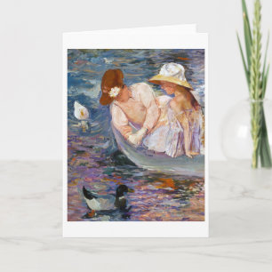 Carte L'été, Mary Cassatt
