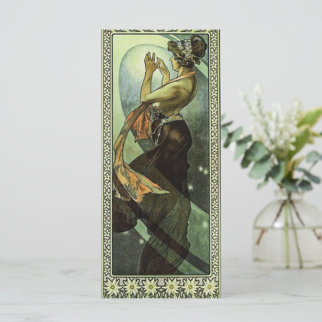 Carte L'étoile du Nord par Alphonse Mucha (Debout devant)