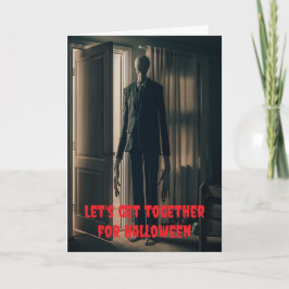 Carte Let's get together for Halloween.