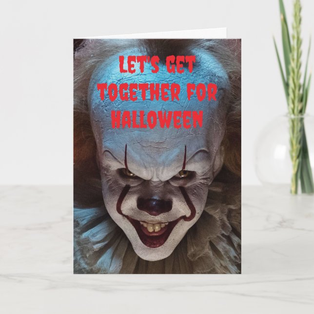 Carte Let's get together for Halloween. (Devant)