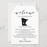 LETTRE BALLE D'ACCUEIL DU Mariage DU Minnesota Iti