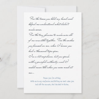 Carte lettre d'amour