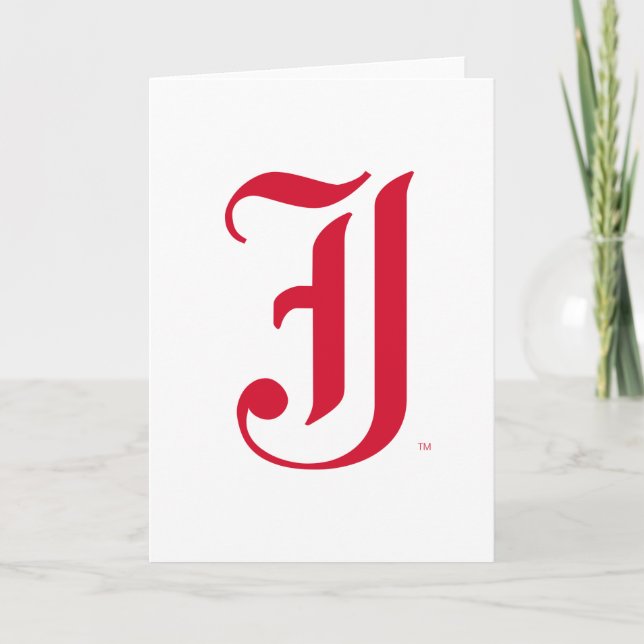 Carte LETTRE JSU Classique de l'Université d'État de Jac (Devant)