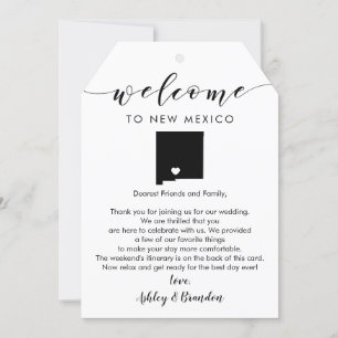 Carte LETTRE Mariage DU NOUVEAU-Mexique