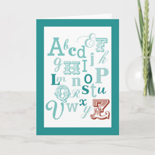 Carte Lettre Z Initiale Nom Alphabet Anniversaire Sarcel