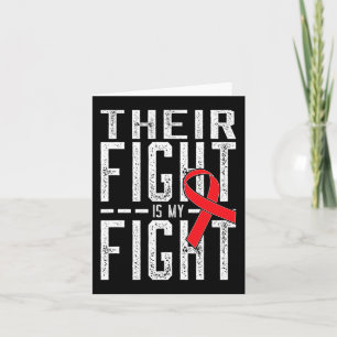 Carte Leur combat est Ma lutte Conscience du cancer du s
