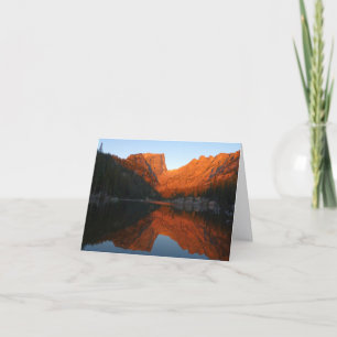 Carte Lever de soleil sur Dream Lake III