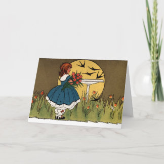 Carte Lever du soleil dans le jardin des tulipes