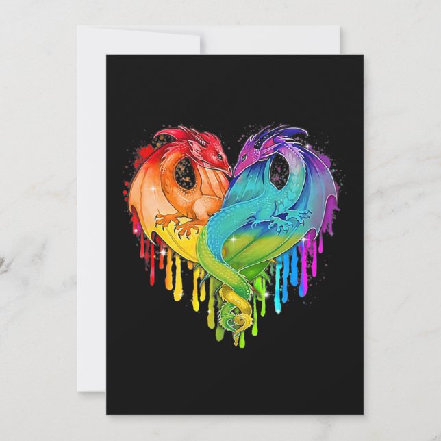 Carte LGBT Dragon (Devant)