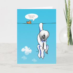 Carte Lhasa Hang Encouragement Off-Leash Art™