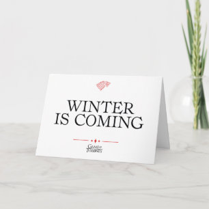 Carte L'hiver approche