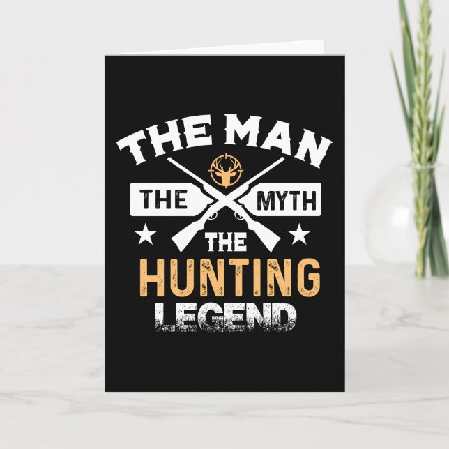 Carte L'Homme Le Mythe La Légende de Chasse - Cerf (Devant)