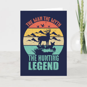 Carte L'Homme - Le Mythe - La Légende de la chasse