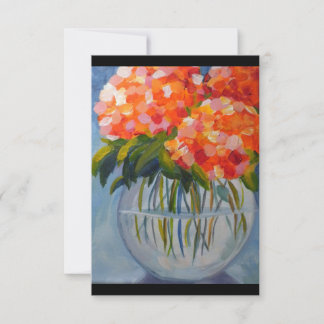 Carte L'hydrangée de Calah