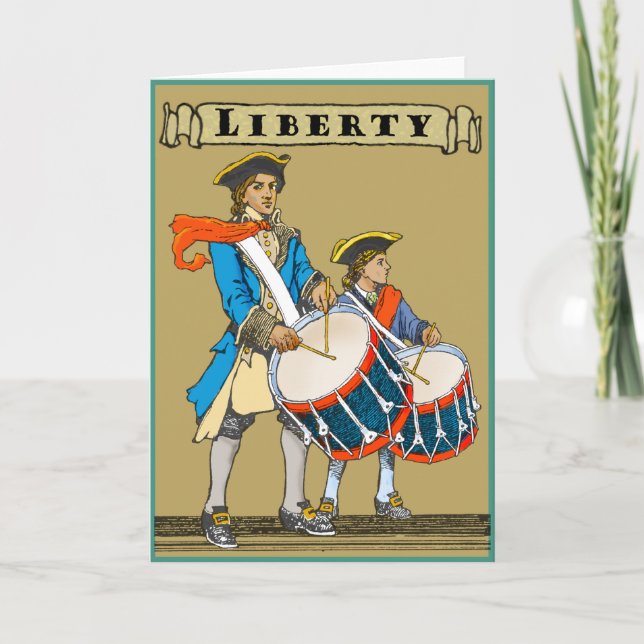 Carte Liberty Drums (Devant)