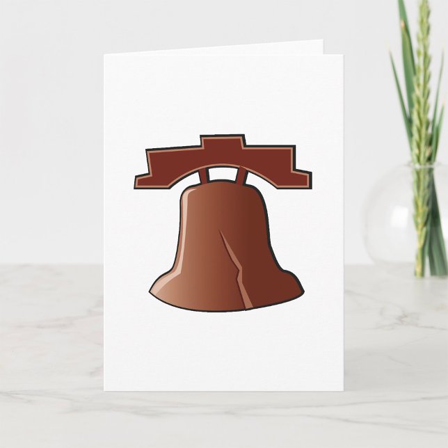 Carte Liberty moderne Bell Patriotique Philadelphie Icon (Créateur téléchargé)