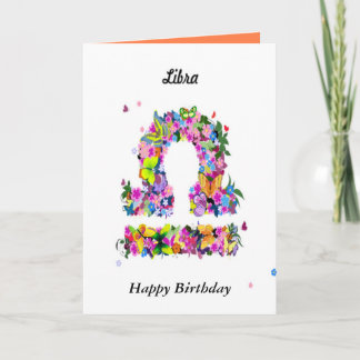 Carte Libra Astrology Birthday