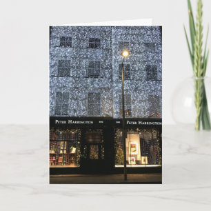 Carte Librairie Photographie de nuit Noël Fulham Road