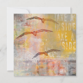 Carte Libre comme un oiseau