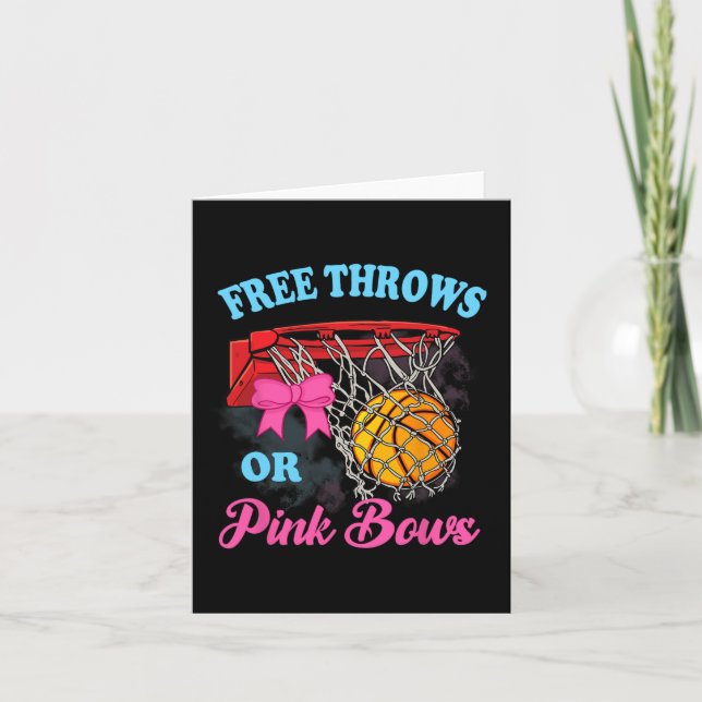 Carte Libre Jeu ou Vaches roses Grossesse Rose Bleu Genr (Devant)