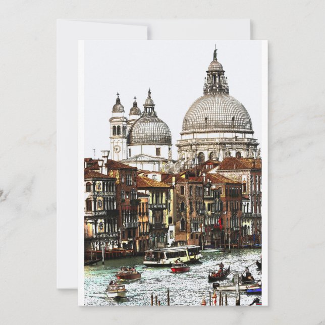 Carte Lieux romantiques à Venise (Devant)