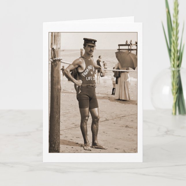 Carte Lifeguard Brighton Beach 1905 (Devant)