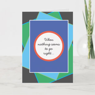 Carte Lift their spirits! Encouragment  card