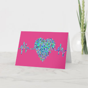 Carte Ligne EKG pour soins cardiaques