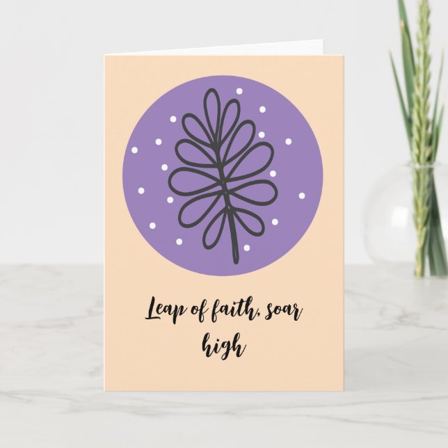 Carte Ligne Florale complexe Dessiner des gestes réfléch (Devant)