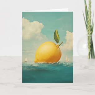 Carte L'île aux citrons dans les eaux de rêve