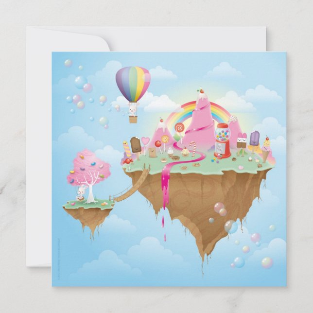 Carte L'île de Candy (Devant)