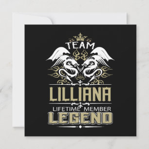 Carte Lilliana Lilliana Dragon Membre à vie Légende